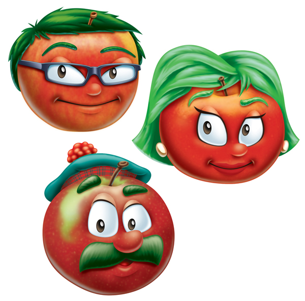 Apple Characters